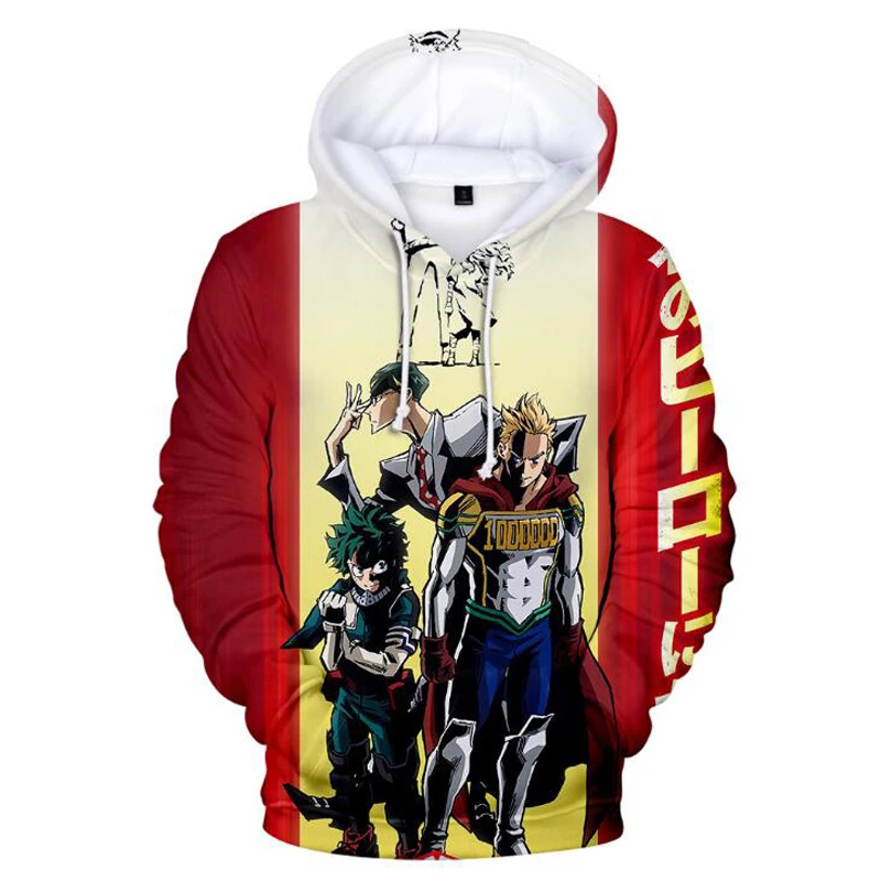 Толстовка химико Тога для детей 3-14 лет худи с надписью My Hero Академия Свитшот