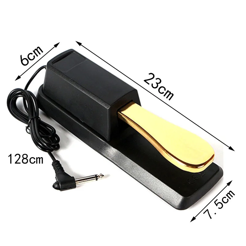 Пианино для поддержки клавиш Демпферная педаль электрического пианино