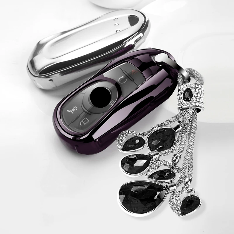 Прочный мягкий TPU чехол для автомобиля с полным покрытием Buick Защитные чехлы