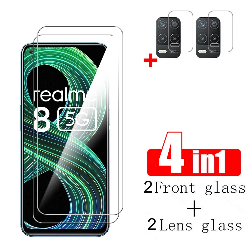 

Защитная пленка для экрана для realme 8 pro, закаленное стекло, пленка для экрана 7, 8, Фотокамера, пленка с защитой от взрывов, стекло для realmi 8s, 8i