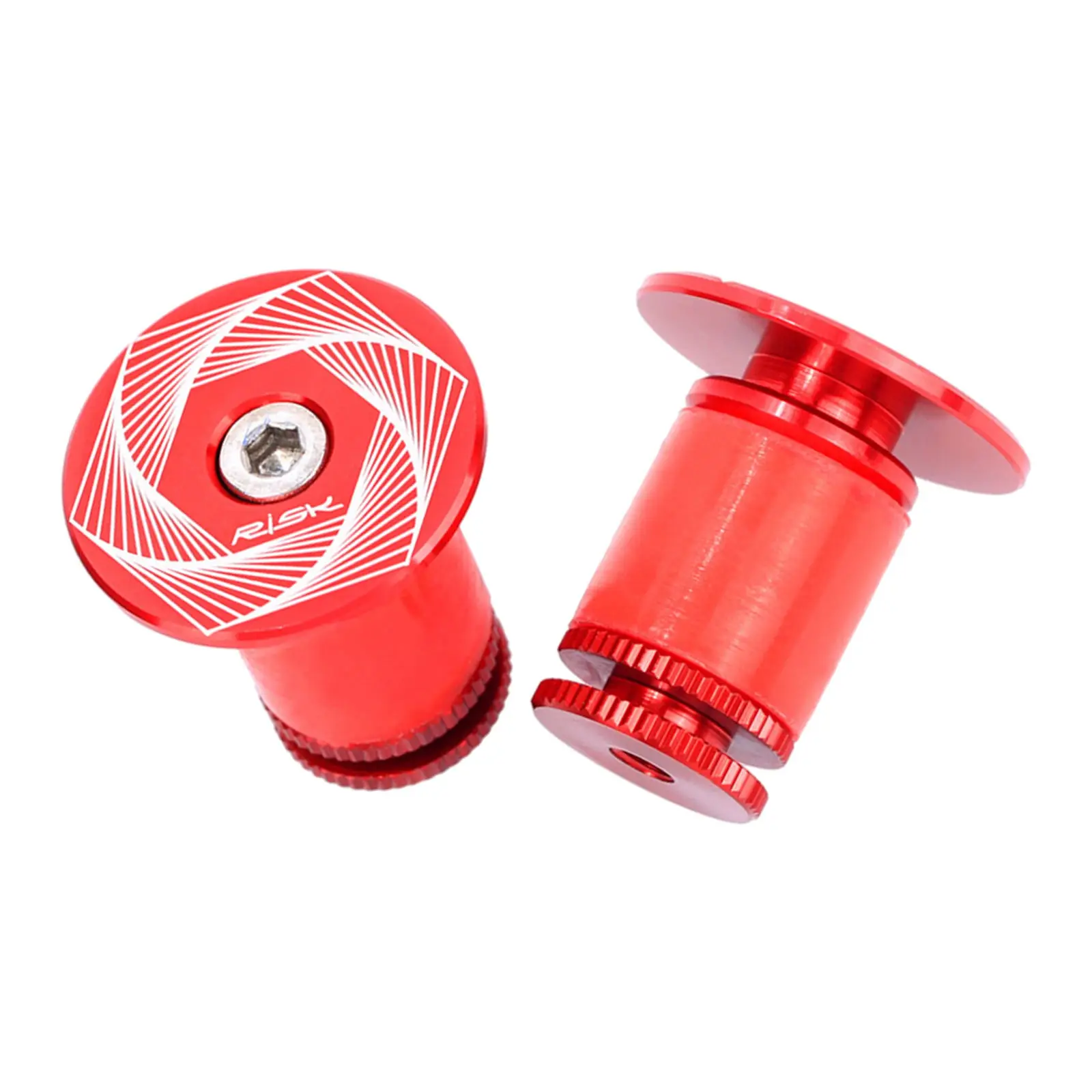 

2 шт., заглушки для шоссейных велосипедов из алюминиевого сплава