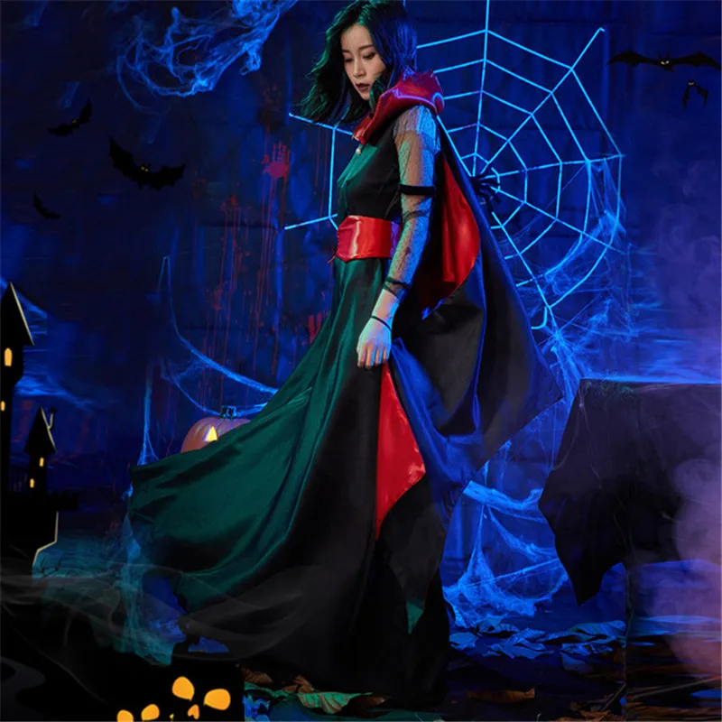 Хэллоуин страшный костюм вампира Косплэй Для женщин наряд для ночного клуба или