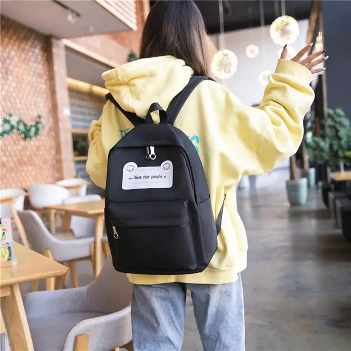 Хит продаж 4 шт./компл. детская школьная сумка студенческие рюкзаки для