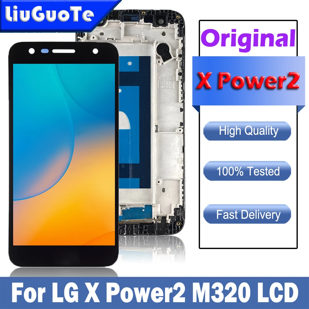 ЖК-дисплей для LG X Power 2 M320 LCD кодирующий преобразователь сенсорного экрана в сборе
