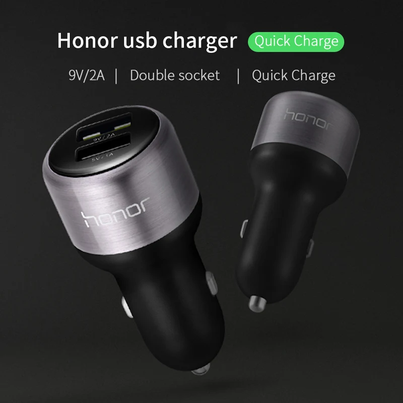 Автомобильное зарядное устройство Huawei адаптер для быстрой зарядки 18 Вт USB Type C P9