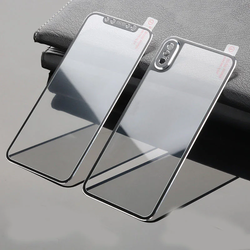 20 шт./партия DHl 3D полное изогнутое закаленное стекло для iPhone Max X XS XR передняя +