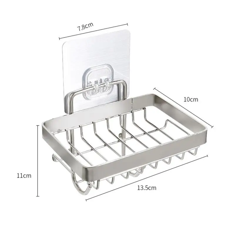 Настенный держатель для мыла и посуды из нержавеющей стали|Полки держатели| |