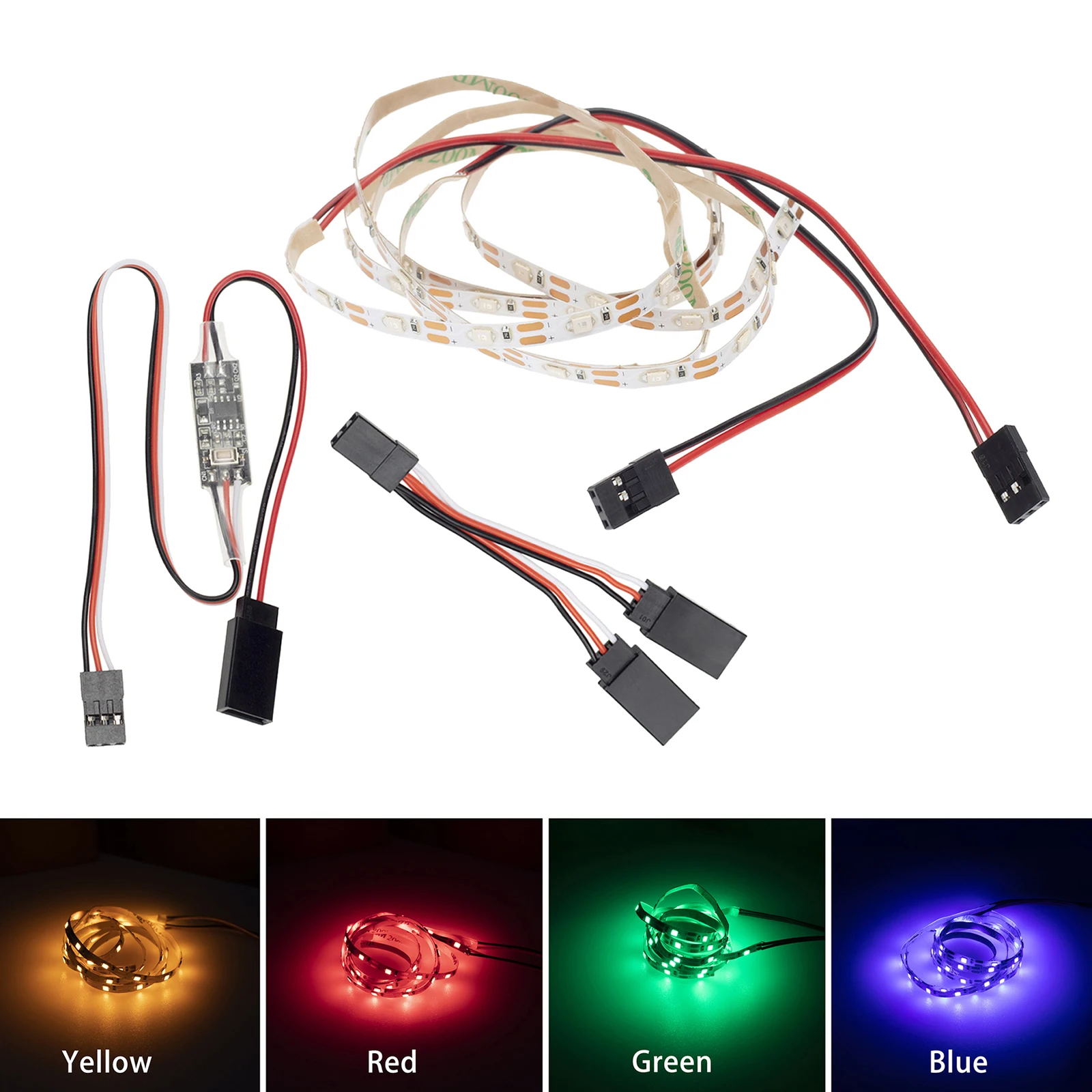 

RC Controlled LED Light Strip Super Brightness for RC Fixed Wing Airplane