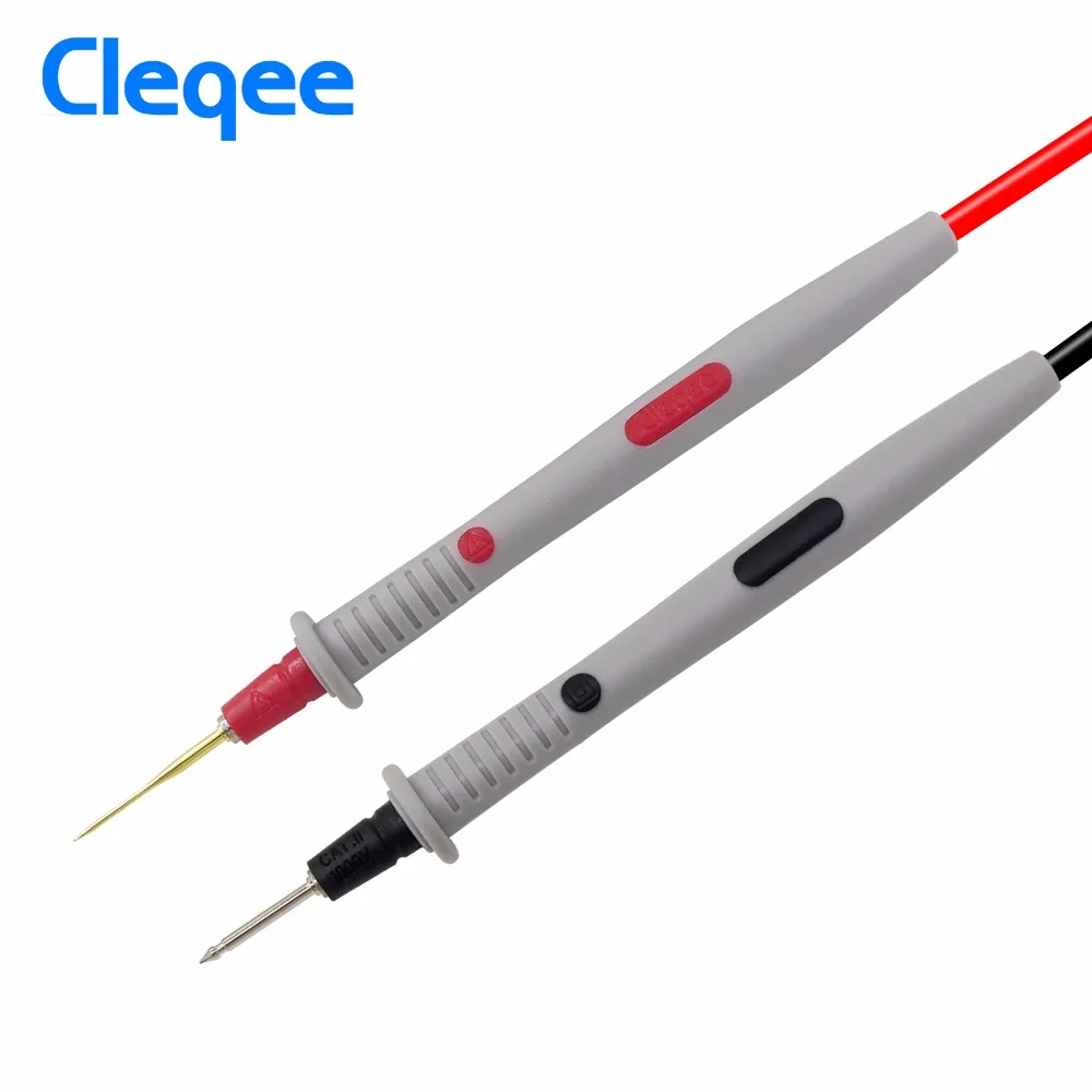 Набор сменных тестовых игл Cleqee P8003.1 8 шт. 1 мм позолоченные острые и 2 стандартные