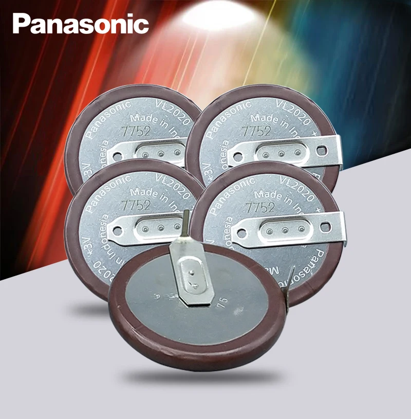 Литиевая аккумуляторная батарея Panasonic VL2020 3 в 20 мА ч 5 шт. | Электроника