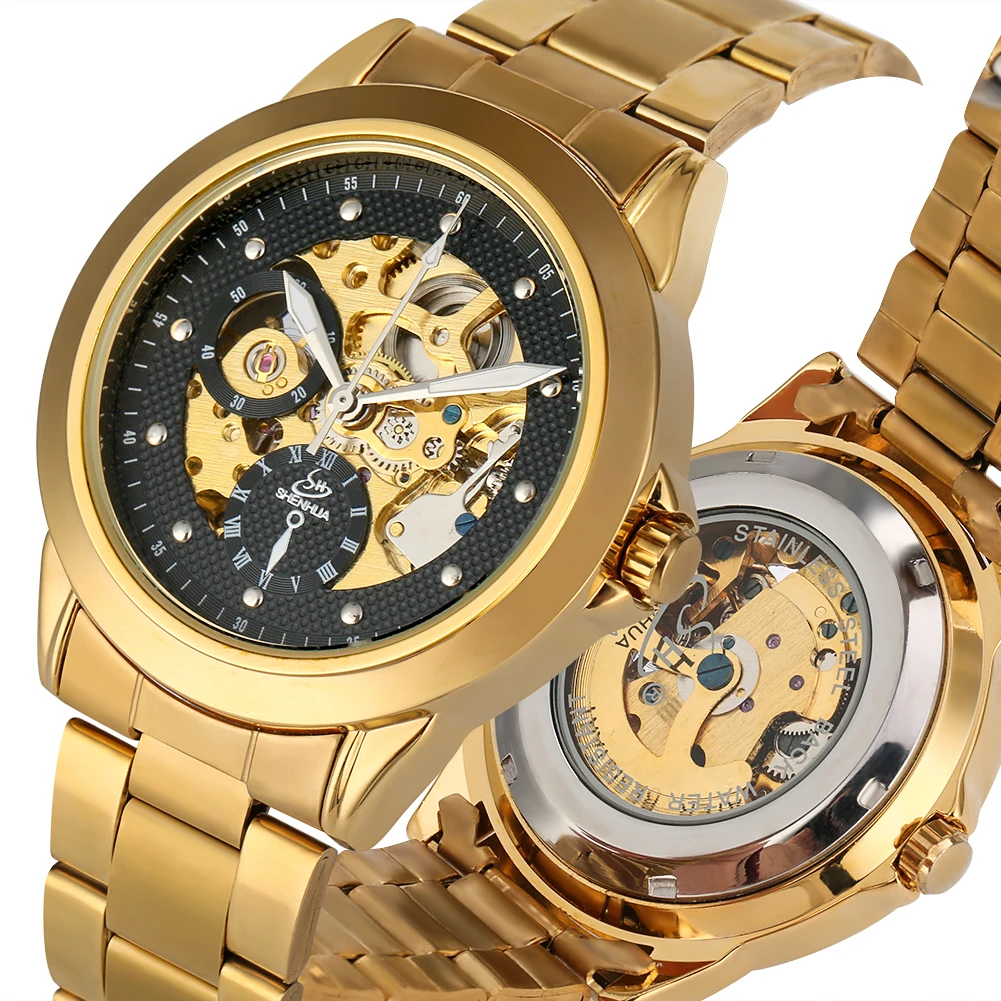 Часы мужские механические Автоматические автоматические наручные часы из