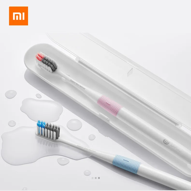 Xiaomi Mijia Doctor B Bass метод зубная щетка 4 цвета/комплект включает в себя походная коробка DR. BEI глубокая зубная щетка