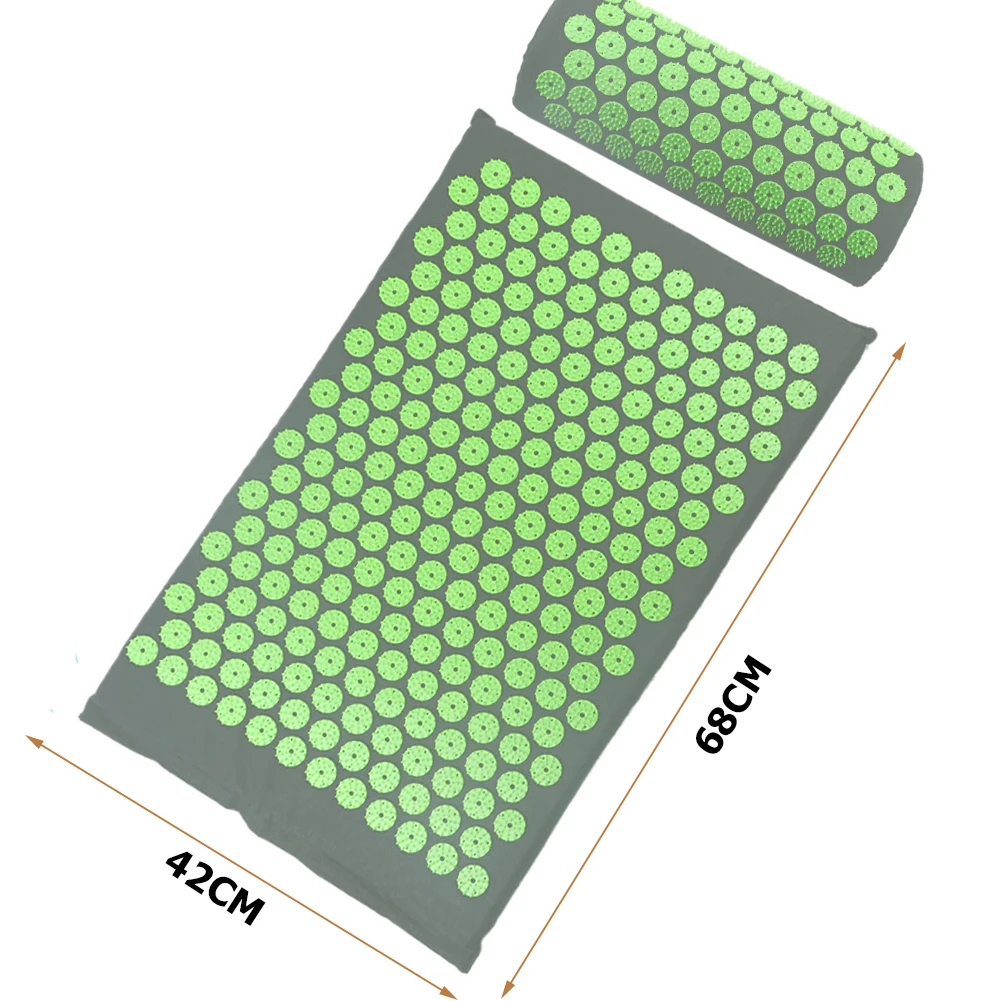 Массажер для акупрессуры коврик расслабления снятия стресса йоги и боли |