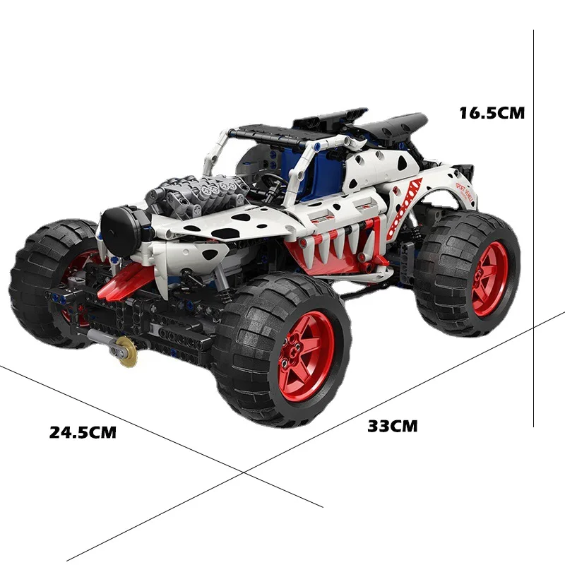 

New Technical RC Programming Monster Offroad Truck Model City Remote Control Racing Car Building Blocks Brick Boy Toy Gift Set