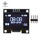 Светодиодный модуль O 1,3 дюйма, дисплей 1,3 дюйма, белый, 1,3x64 SPIIIC I2C, Коммуникационный цвет, модуль светодиодного ЖК светодиодный дисплея O светодиодный