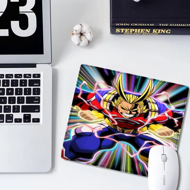 Резиновый Универсальный офисный коврик с героями академии маленький размер