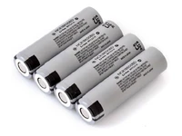 4pcslot panasonic 18650 rechargeable li ion batteries 3 7v 3200mah lithium battery for power bank flashlights ncr18650bd