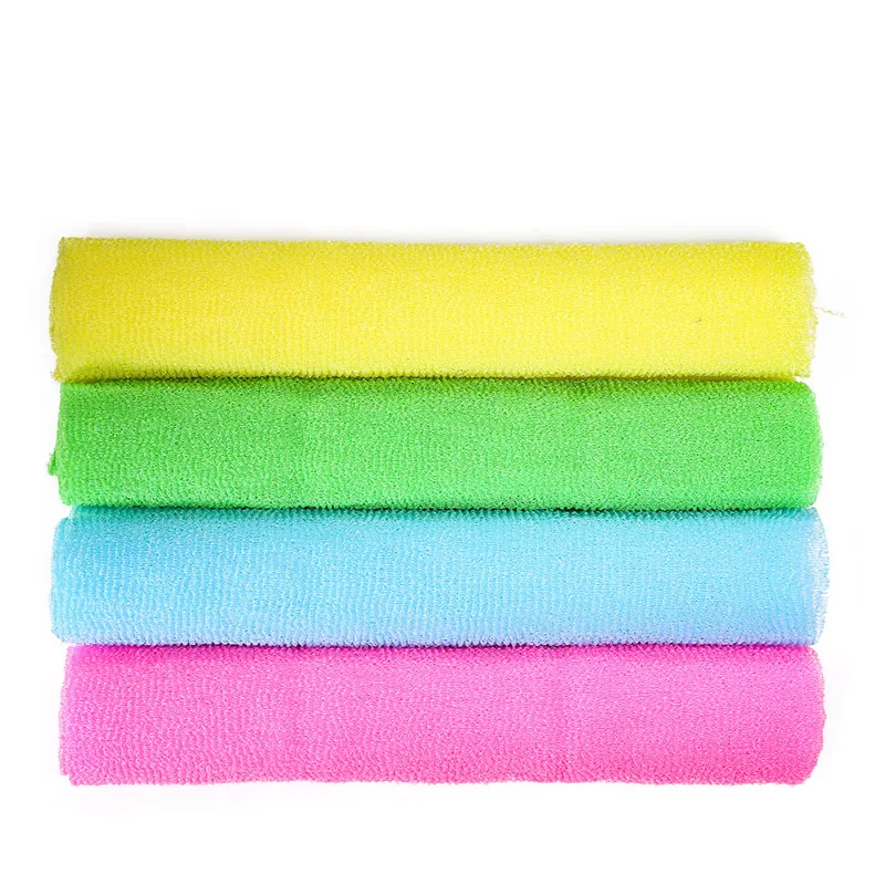 

Shower Exfoliating Back Scrubber Men Women Long Bath Towel Deep Clean Skin ZG88