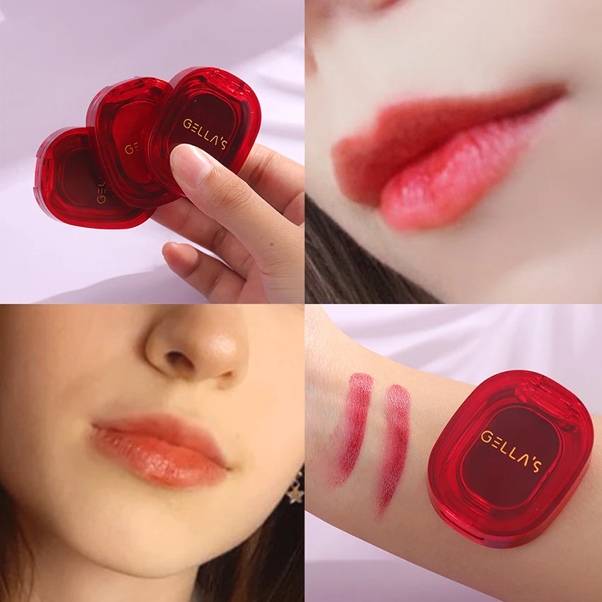 

6 Colors Sexy Lipsticks Waterproof Moisturizing Lip Glaze Long Lasting Waterproof Not Easy Stick Cup Lip Stick Makeup Cosmetics