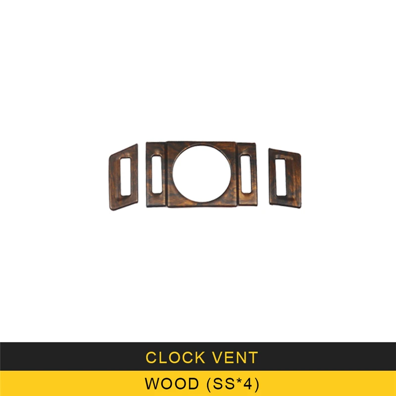 CARMANGO for VW Volkswagen Passat B8 2017-2019 Car Watch Clock A/C Air Vent Outlet Panel Cover Trim Sticker Frame Accessories images - 6