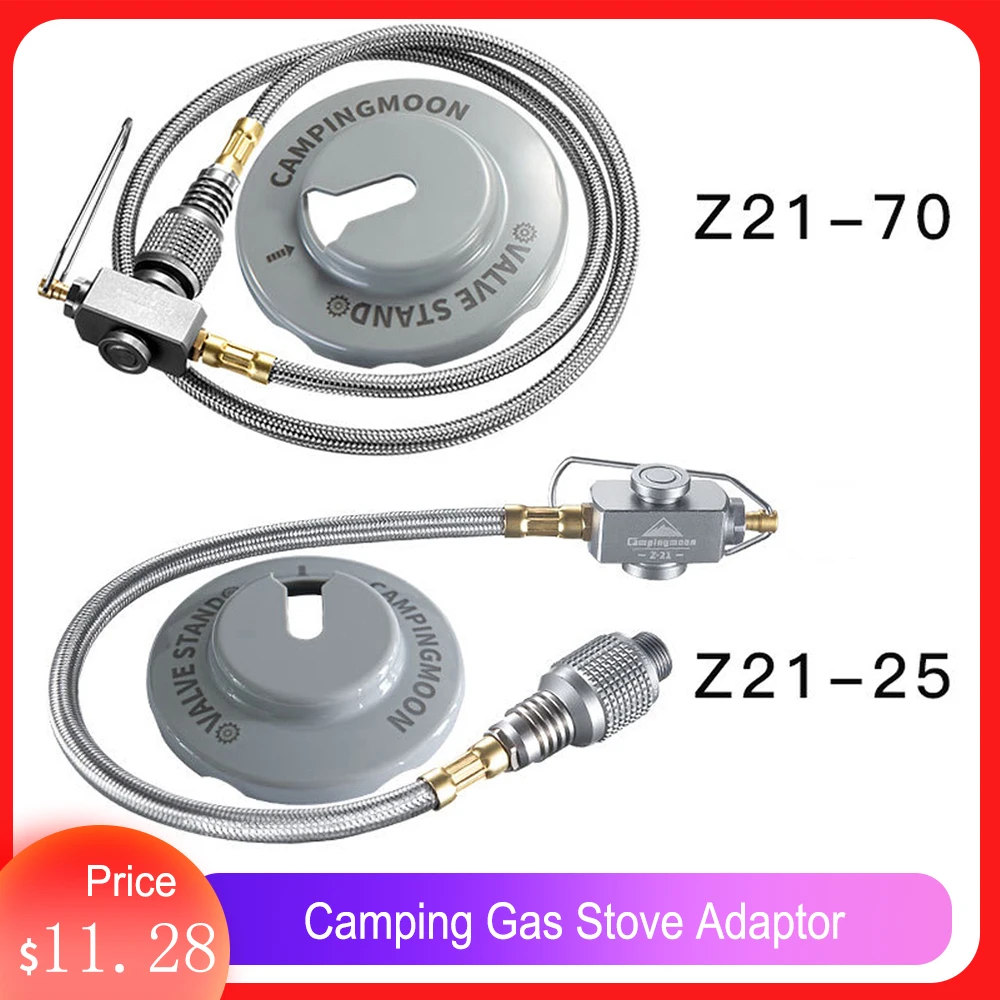 CAMPINGMOON Кемпинга Газовая переходник для газовой плиты плоская газовая цистерна с