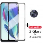 Закаленное стекло 4 в 1 2.5D для Motorola Moto G50 5G, стекло для Moto G50, Защитная пленка для экрана Moto G50, G100, G60, G30, G20, G10