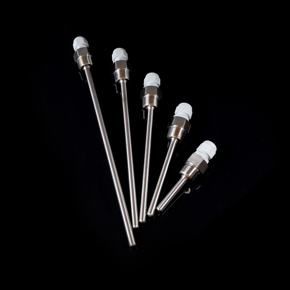 50-250mm Thermowell 1/2&quotNPT Threads for Temperature Sensors Stainless Steel Thermowells For Instruments Thermometer | Инструменты