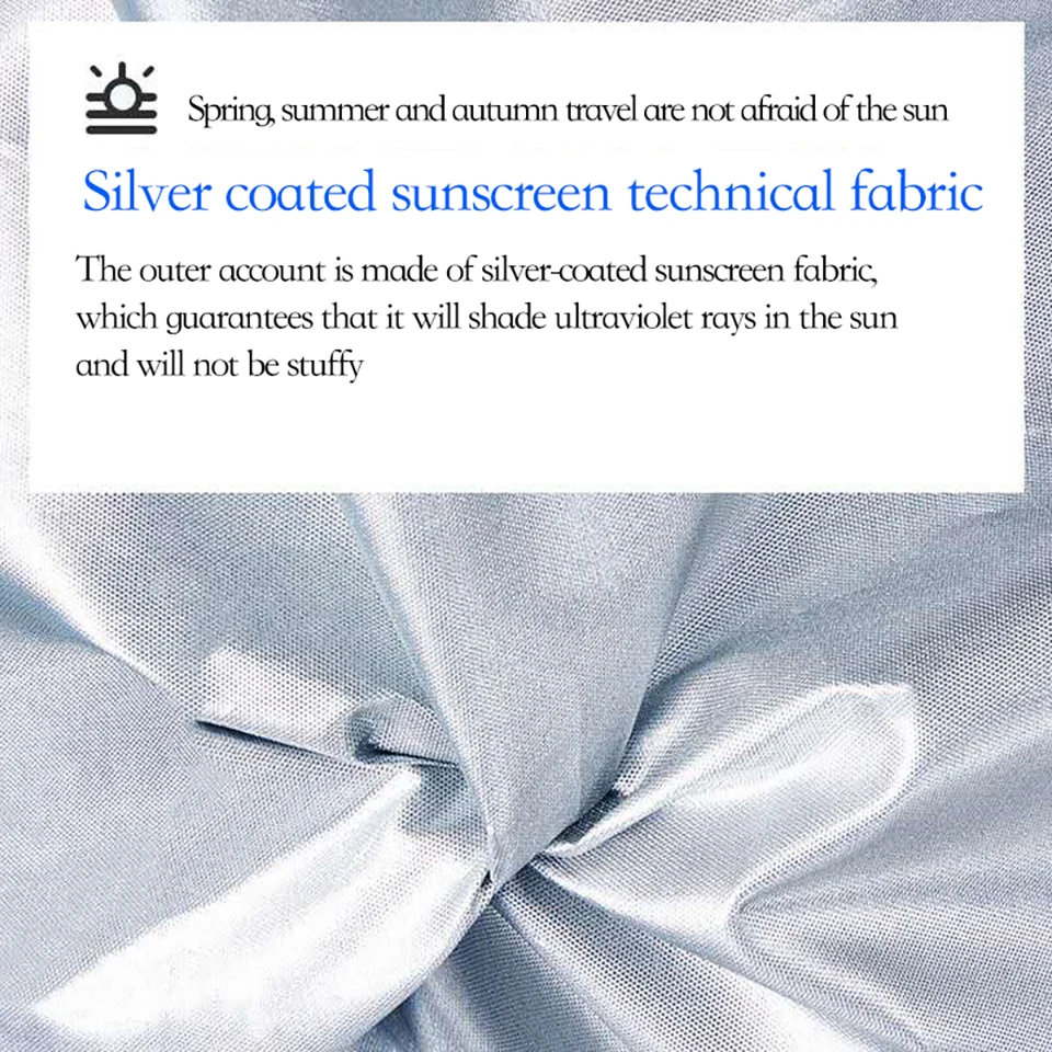 

Outdoor camping tent Large space folding camping rainproof tent suitable for fishing and hiking Outdoor adventure