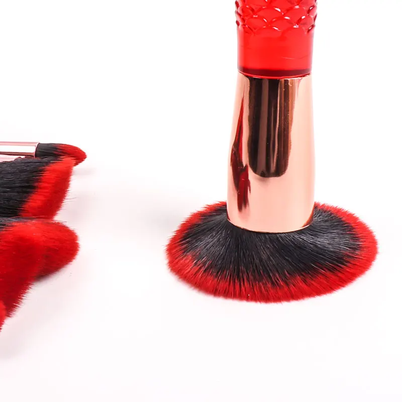 Dighealth набор кистей для макияжа русалки тональный крем смешивания пудры контур