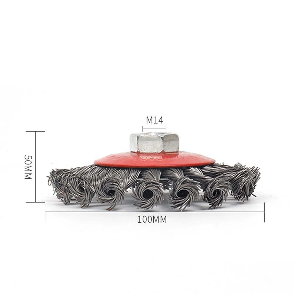 

Newest Protable Wire Brush Grinder Steel 100mm/115mm/125mm 12500rpm 1pc
