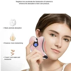Гальванический массаж лица Electronic Gua Sha Scrapper, очевидно, лифтинг лица, против морщин, теплый массажер, красота, вибрация, укрепляющий