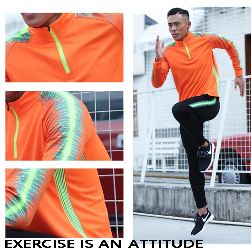 

2021 Boys and girls Soccer Jerseys Sets Men Sports Training Tracksuit Uniforms Survetement Football Kit Futbol Running Jackets