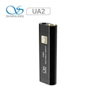 Shanling UA2 усилитель для наушников ES9038Q2M DACAMP портативный USB 32 бит768 кГц DSD512 3,5 мм SE и 2,5 мм BAL выделенный