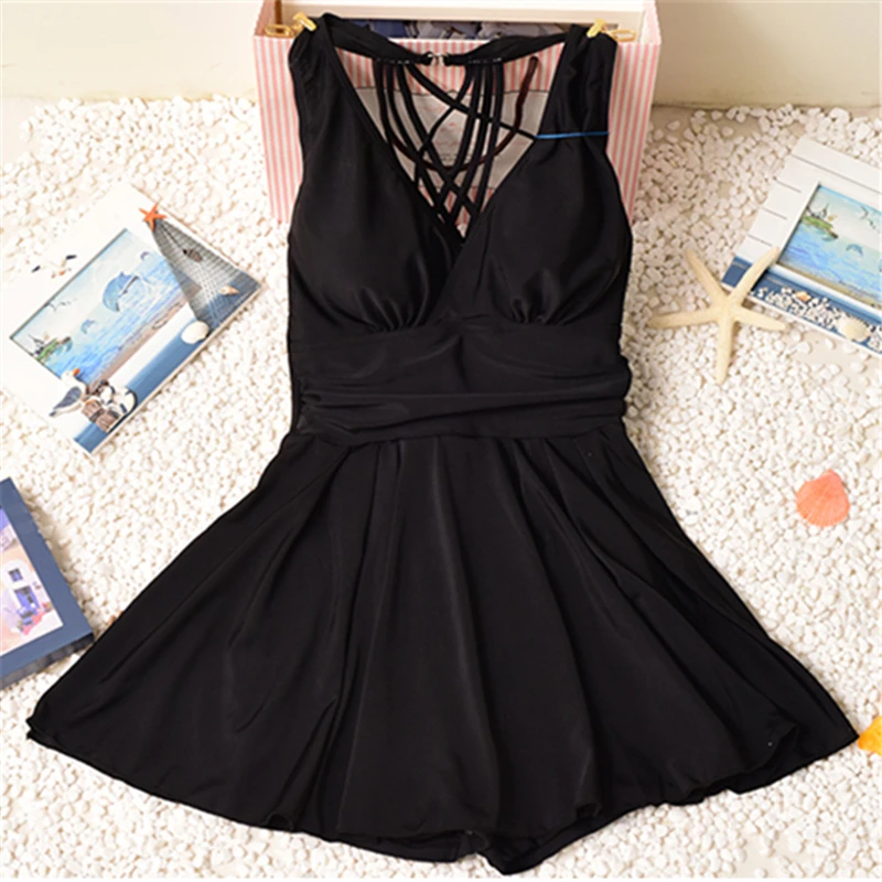 M-3XL женский купальник большого размера Цельный с пуш-ап купальный костюм