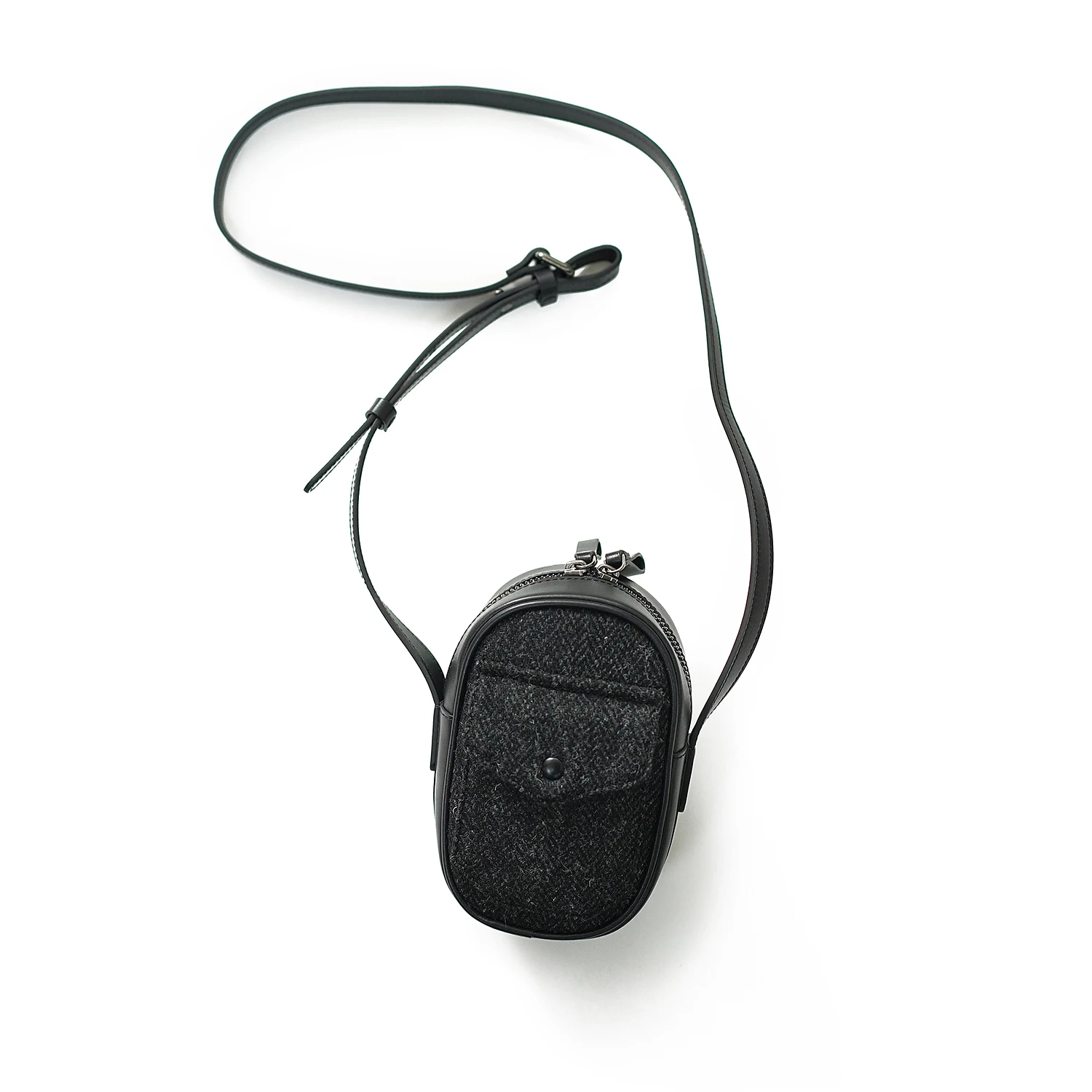 

Original designer Harris Tweed Leather Crossbody Bag Women's Bag Small Carry-on Backpack 2021 new arrival