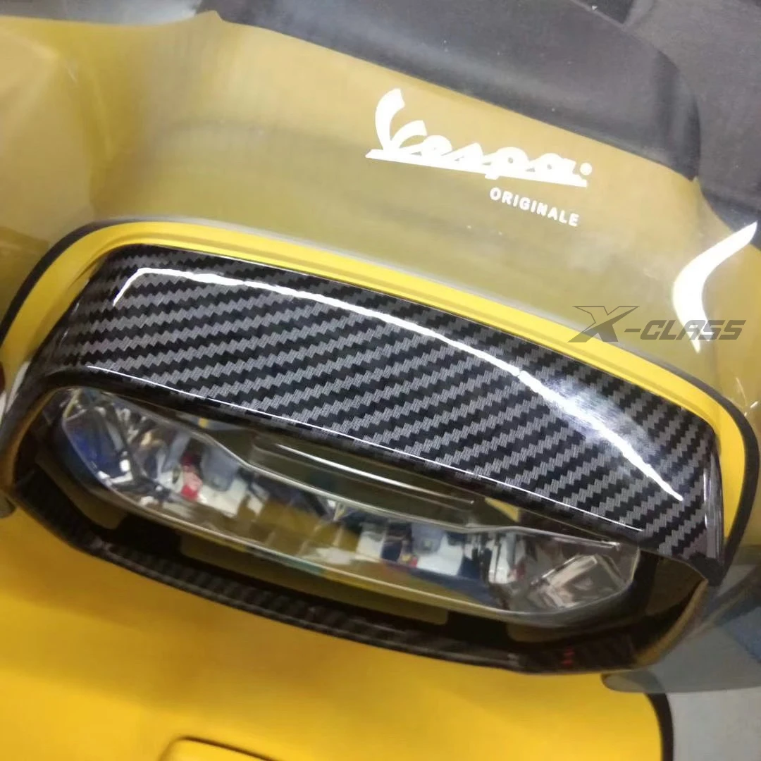 Накладка на переднюю фару мотоцикла для VESPA 150 Sprint ABS 2017 2018|Накладки и декоративные