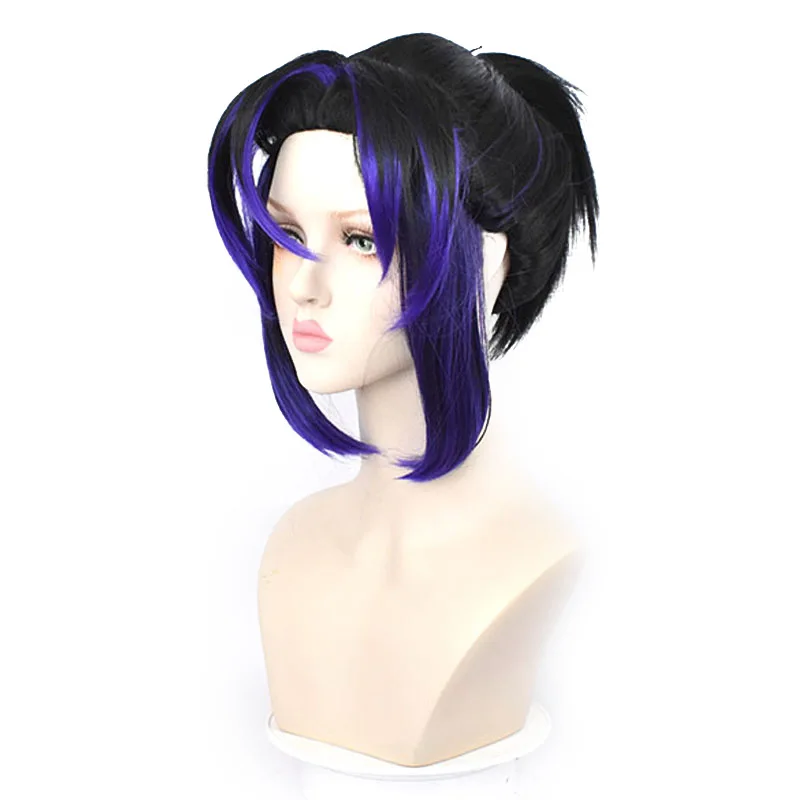 

Demon Slayer Blade Hu Die Butterfly Ninja Cosplay Wig Worm Post Anime Black Gradient Blue