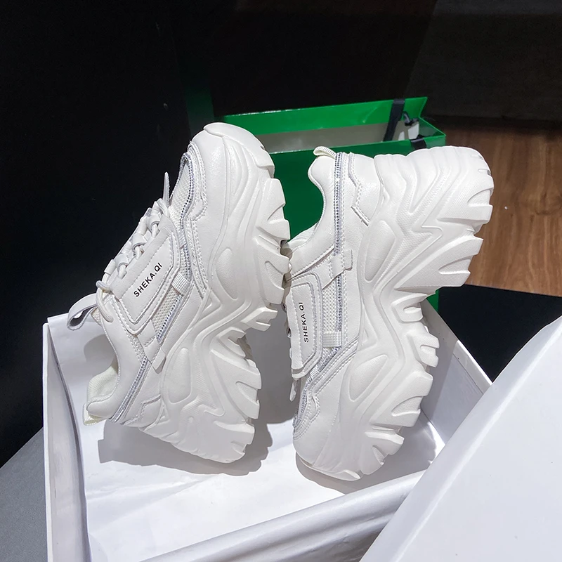 Женские массивные кроссовки модная дышащая спортивная женская обувь