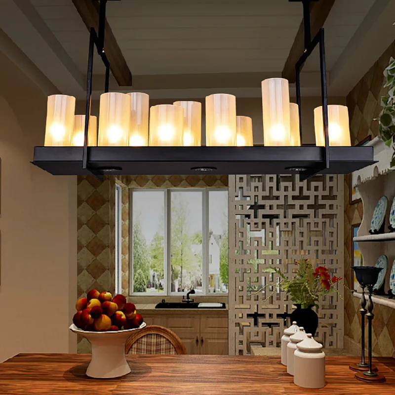 Реплика Кевин Рейли алтарь подвесной светильник LED свеча люстра винтажный свет