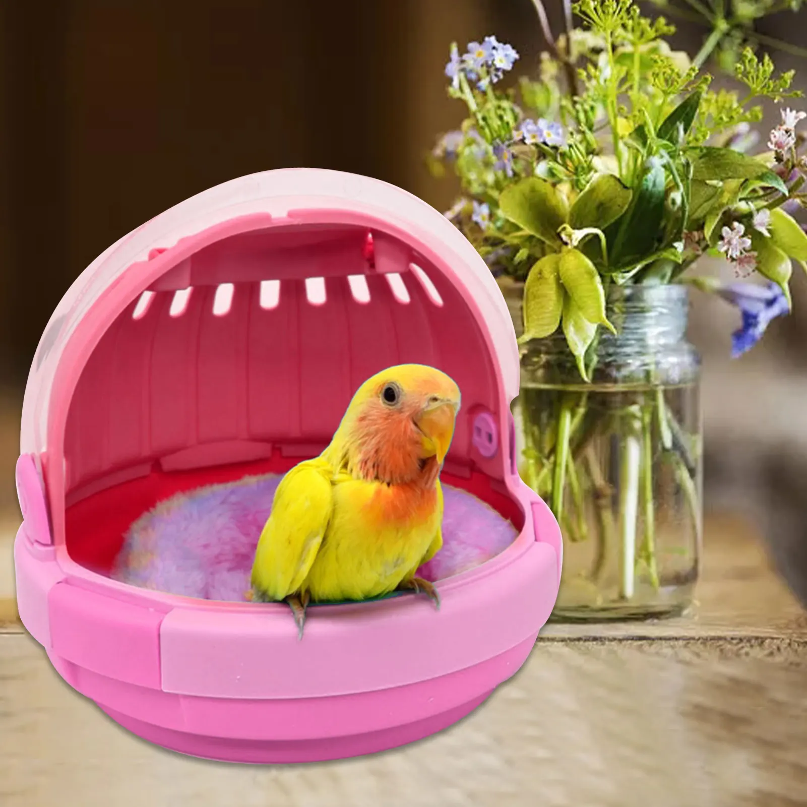 

Дорожная сумка для попугаев, прозрачный дышащий рюкзак в виде космической капсулы для домашних животных