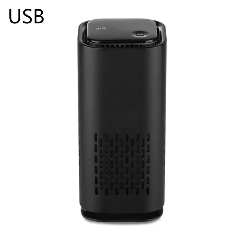 

Portable Mini Car Air Purifier Freshener USB Chargeable Negative Ion Generator K1AD