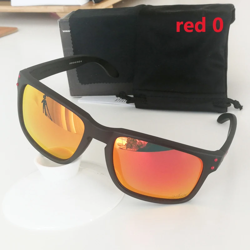Holbroocc o фирменный логотип TR90 винтажные овальные классические солнцезащитные очки - Фото №1