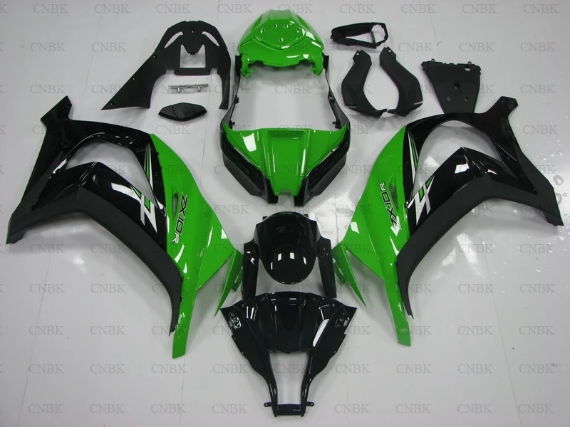 Боди для Ninja ZX 10r 2012 наборы тела 2013 Kawasaki ZX10r 2011 2015 зеленый черный|Полные комплекты