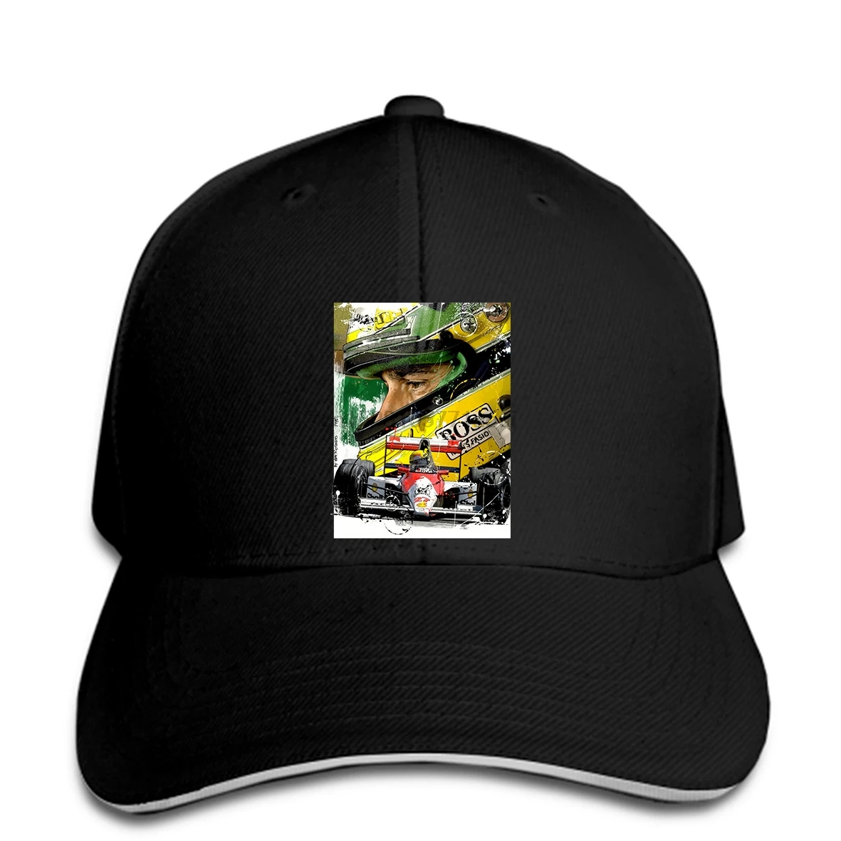 

Baseball cap Ayrton Senna Artwork Print hat women snapback