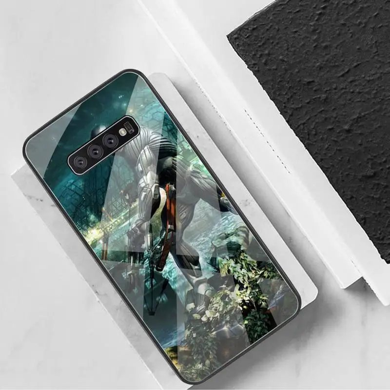 

HUAGETOP Crysis 3 Phone Case Tempered Glass For Samsung S20 Plus S7 S8 S9 S10 Plus Note 8 9 10 Plus