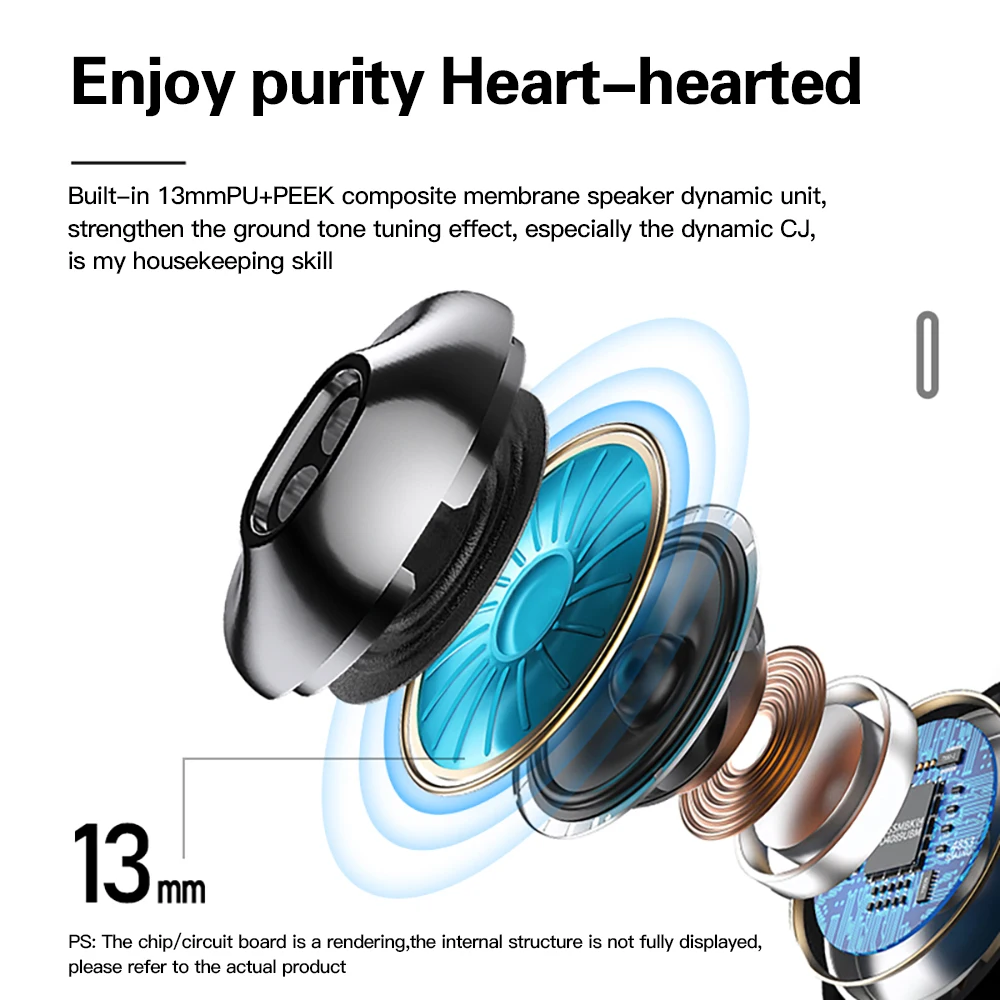 NEW Lenovo XT95 TWS Bluetooth Earphones Ultra Thin Wireless Headphones Touch Control AI With Mic Digital Display Sports Headsets |