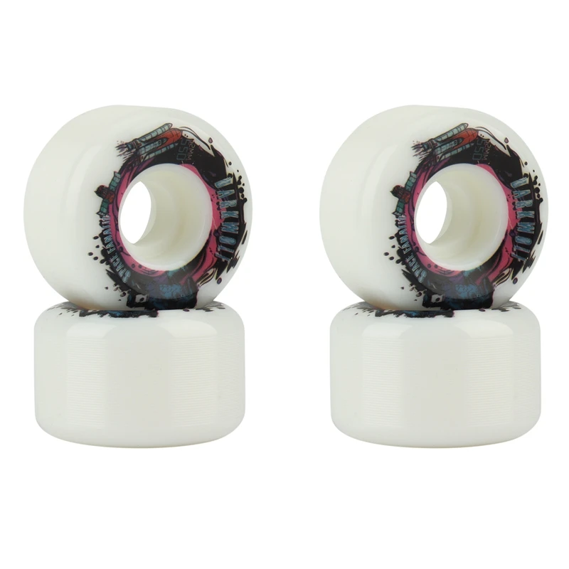 

DarKwolF 4 Pcs DarKwolF [32mmx52mm 102A] PU Wheel for Long Skateboard Cruiser Wheels, Skate Board Wheels