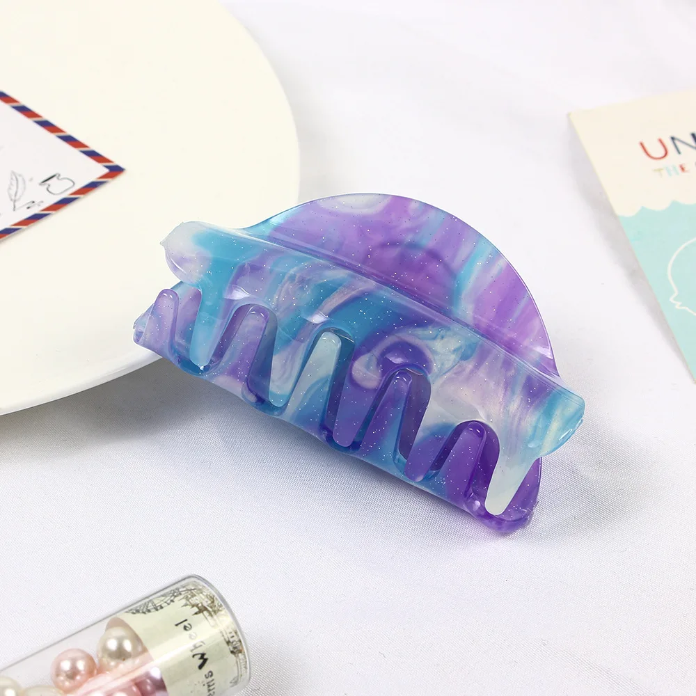 Женская акриловая заколка для волос средней длины 8 5 см| |