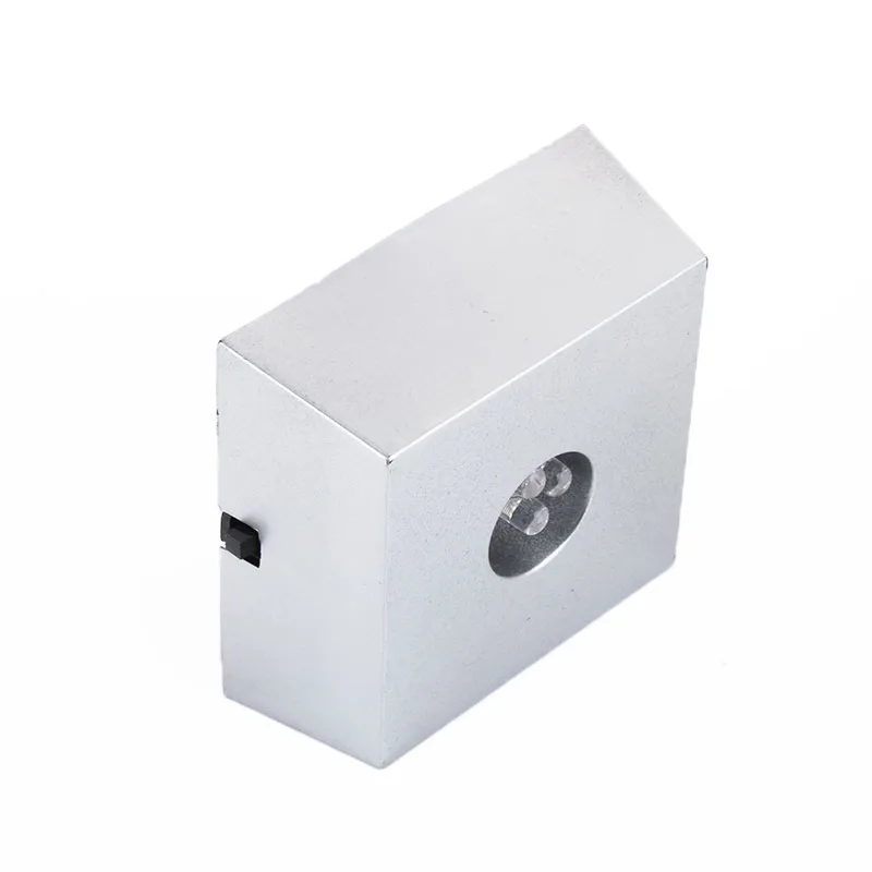 3 светодиодный яркий свет кристалл фигурка дисплей база домашний декор подставка