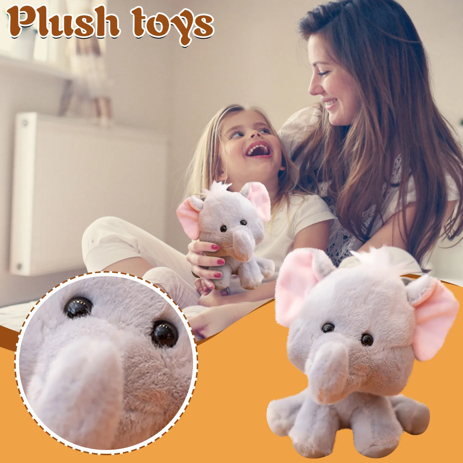 

Creative And Novel Plush Animal Doll Imitating Cute Plush Toy Gift